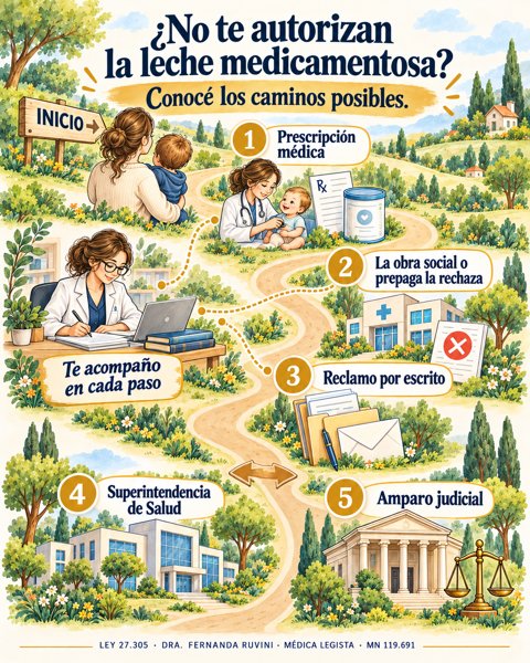 Vista previa de la guía sobre leche medicamentosa